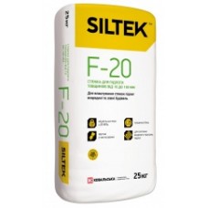 Стяжка для пола F-20 толщиной от 10 до 100 мм (25 кг), Siltek (Силтек)
